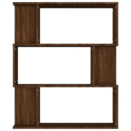 Bibliothèque séparateur en bois Mikola 80 cm - Simple et moderne