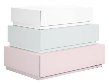 Boîte de rangement laqué multicolore Pyramid Combi 4 - Lot de 3