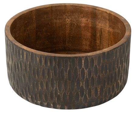 Bol manguier marron noir extra large Donya D 30 cm