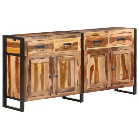 Buffet 172x35x80 cm Bois d'acacia solide avec finition