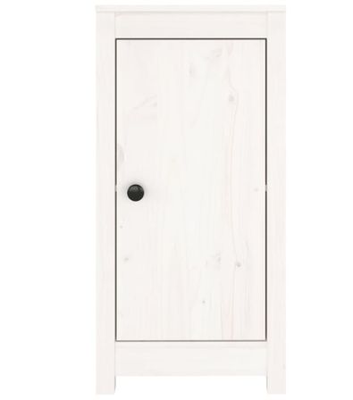 Petit meuble de rangement 1 porte en bois massif de pin – Collection Aloska