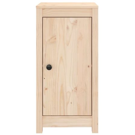 Petit meuble de rangement 1 porte en bois massif de pin – Collection Aloska