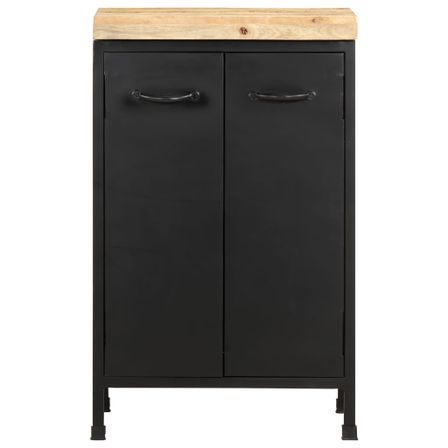 Buffet 47x35x76 cm Bois de manguier brut