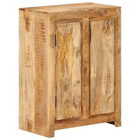 Buffet 55x33x75 cm bois massif de manguier