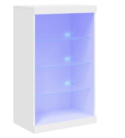 Petit meuble à niches avec éclairage LED - Collection Arizona