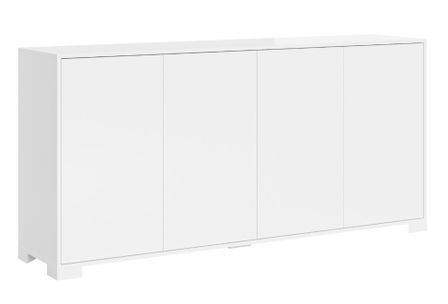 Buffet bas italien 4 portes Lumina 172 cm - Design contemporain et intemporel