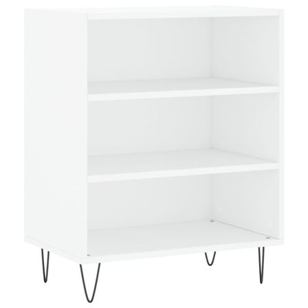 Buffet blanc 57x35x70 cm bois d’ingénierie