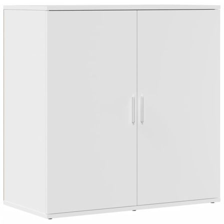 Buffet blanc 79x38x80 cm bois d’ingénierie