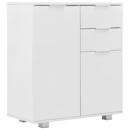 Buffet Blanc brillant 71 x 35 x 76 cm