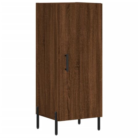 Buffet Chêne marron 34,5x34x90 cm Bois d'ingénierie
