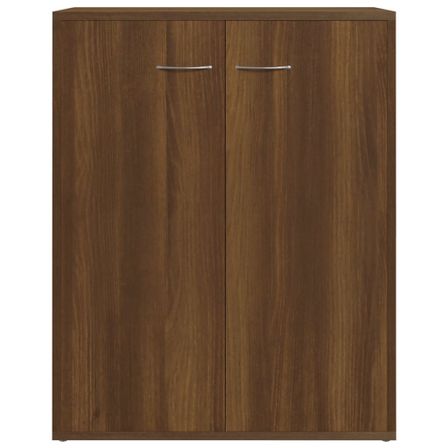 Buffet Chêne marron 60x30x75 cm Bois d'ingénierie