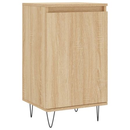 Buffet chêne sonoma 40x35x70 cm bois d'ingénierie