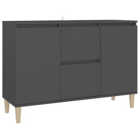 Buffet Gris 103,5x35x70 cm 2