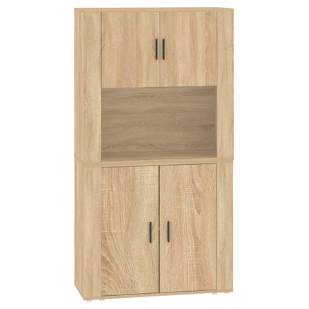 Buffet haut Chêne sonoma Bois d'ingénierie