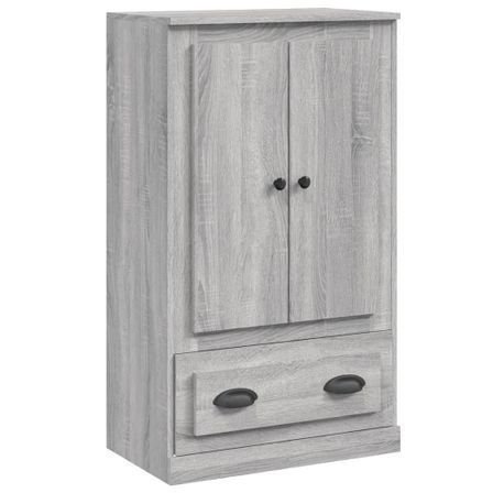 Buffet haut sonoma gris 60x35,5x103,5 cm bois d'ingénierie