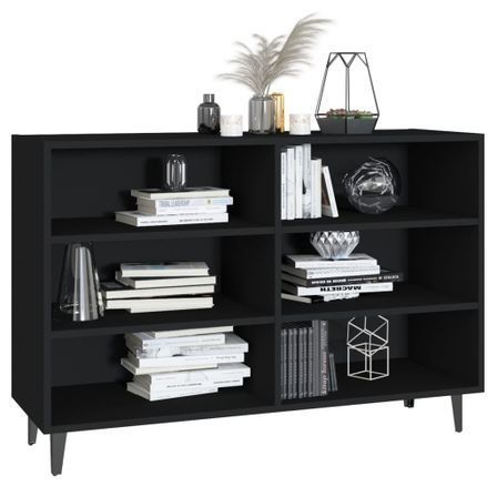 Buffet Noir 103,5x35x70 cm 2
