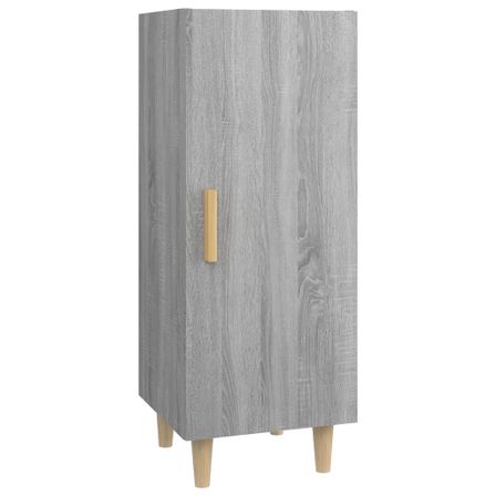 Buffet Sonoma gris 34,5x34x90 cm Bois d'ingénierie 2