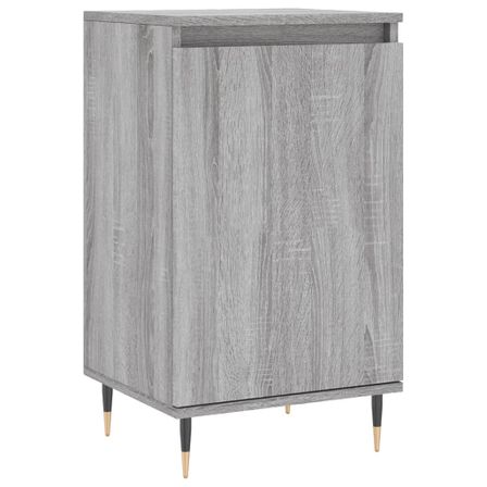 Buffet sonoma gris 40x35x70 cm bois d'ingénierie