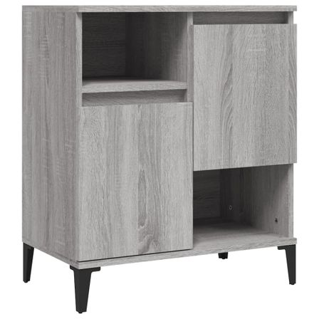 Buffet Sonoma gris 60x35x70 cm Bois d'ingénierie