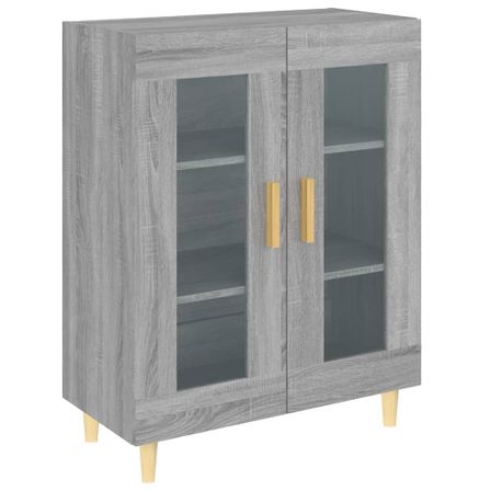 Buffet Sonoma gris 69,5x34x90 cm Bois d'ingénierie
