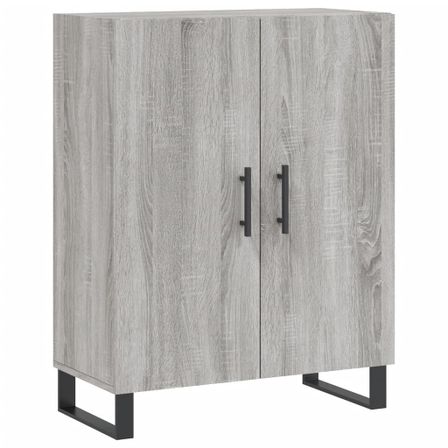 Buffet sonoma gris 69,5x34x90 cm bois d'ingénierie