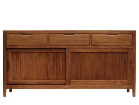Buffet VALENCIA – Bois massif d’acajou – 170 cm