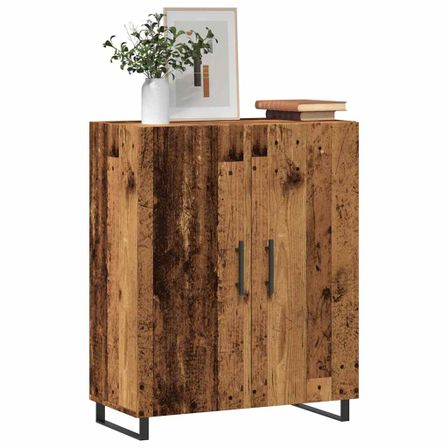 Buffet vieux bois 69,5x34x90 cm bois d'ingénierie
