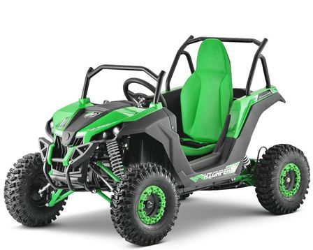 Buggy enfant électrique 1200W 48V UTV électrique vert