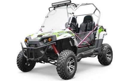Buggy UTV 200cc enfant 2 places Jul Blanc