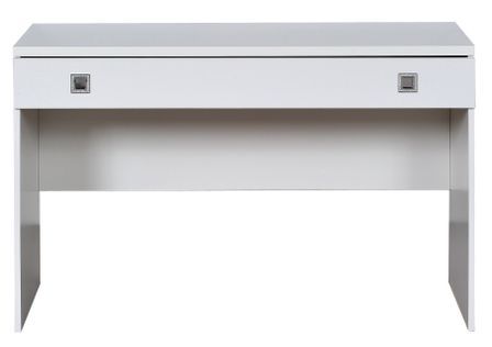 Bureau blanc laqué Strass