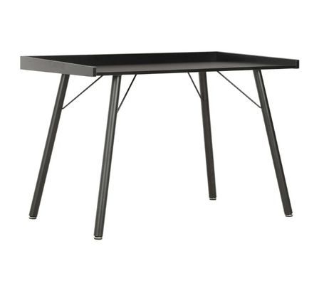 Bureau bois et pieds métal noir Coolair