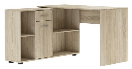 Bureau d’angle modulable KALILO 120 cm – Design intelligent et espace optimisé
