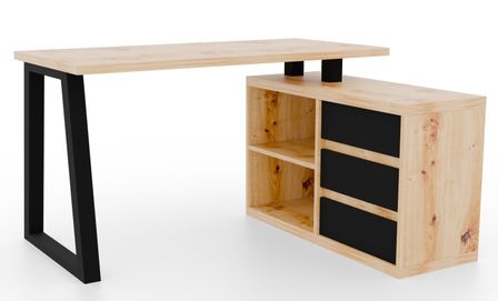 Bureau d’angle WOKY – Rangement intelligent