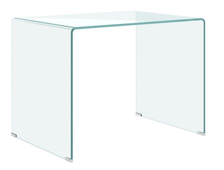 Bureau design verre trempé Baki 100 cm