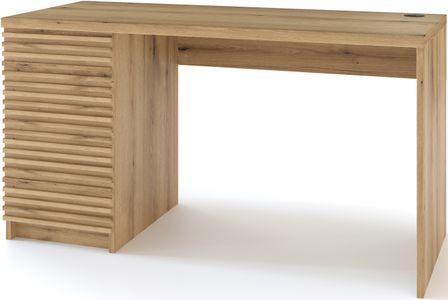Bureau en bois ARITA – 120 ou 140 cm – Chêne artisan