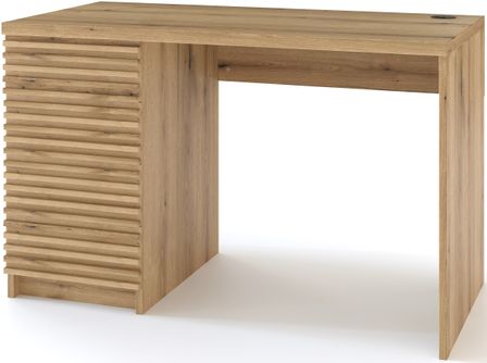 Bureau en bois ARITA – 120 ou 140 cm – Chêne artisan