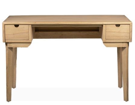 Bureau en bois massif LANDY – Design naturel