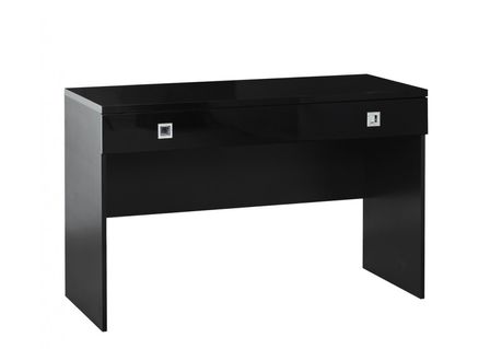 Bureau noir laqué Strass