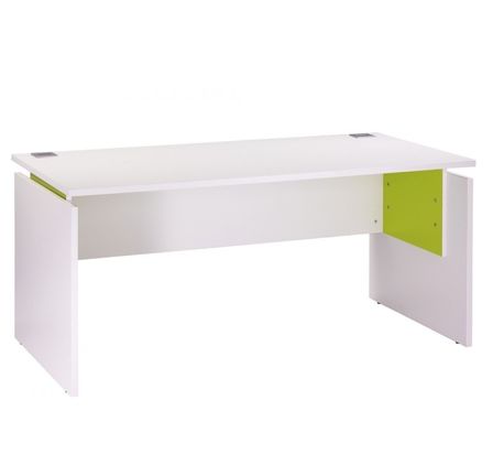 Bureau réglable en hauteur HUBLO 160 cm – Grand bureau ergonomique 3 positions