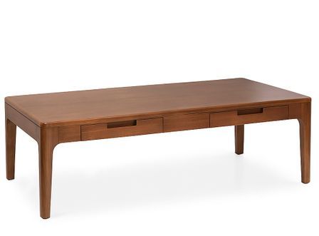 Table basse VALENCIA – Bois massif d’acajou – 120 cm