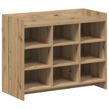 Cabinet à chaussures Chêne artisanal 85 x 39,5 x 70 cm