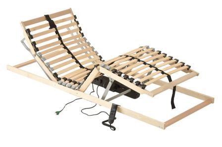 Cadre à 28 lattes électrique en hêtre massif Maximus – Confort assuré