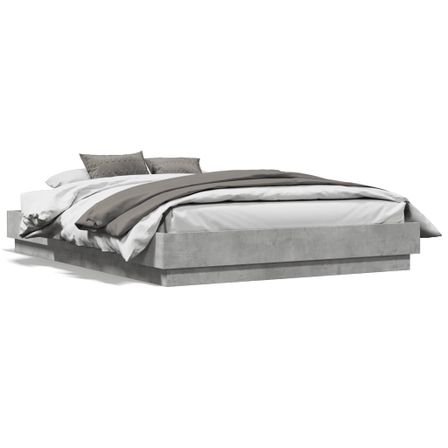 Cadre de lit 23 cm en bois Korina – Élevez le confort de votre chambre avec modernité