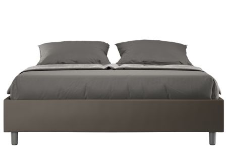 Cadre de lit 39 cm en simili cuir Agora