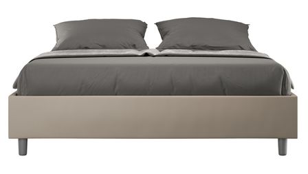 Cadre de lit 39 cm en simili cuir Agora