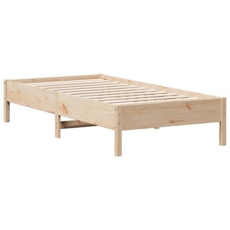 Cadre de lit 90x190 cm Bois de pin massif