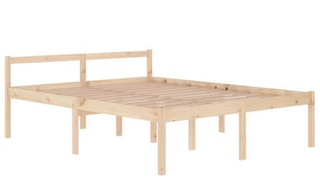 Lit Bois de pin massif 160x200 cm 6