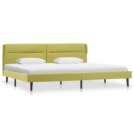 Lit Vert Tissu 180 x 200 cm 5