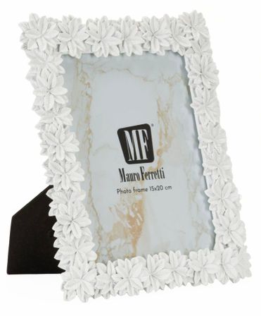 Cadre floral romantique 21 x 1,9 x 25,7 cm (dimensions intérieures 10 x 15 cm)