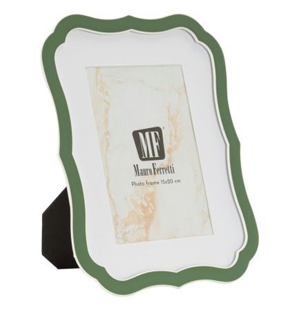 Cadre photo margot green cm 17x1,4x21,9 (dimensions intérieures cm 15x20)